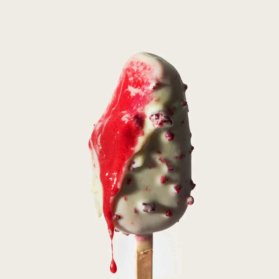 Raspberry & White Chocolate Gelato Bar (Gluten-Friendly) - Image 3